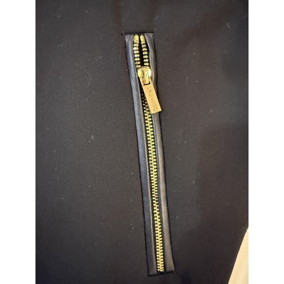 Calvin Klein Vintage Jacket Womens 3X Drawstring Waist Gold Buttons Zip Pockets - Picture 9 of 11